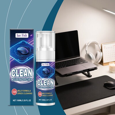 JUE FISH Mouse Pad Cleaner, Quick-Drying Stain Remover for K