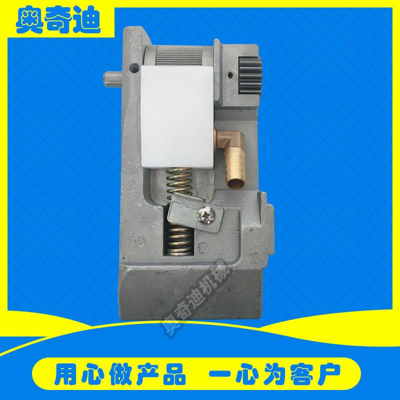 纸箱机械配件半自动粘箱机铝制糊头机头糊箱机配件胶头