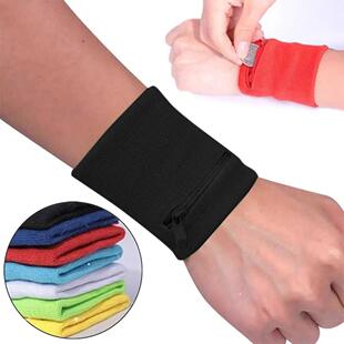 Zipper Wallet Wrist Sports Pouch Arm Running Bag for Band
