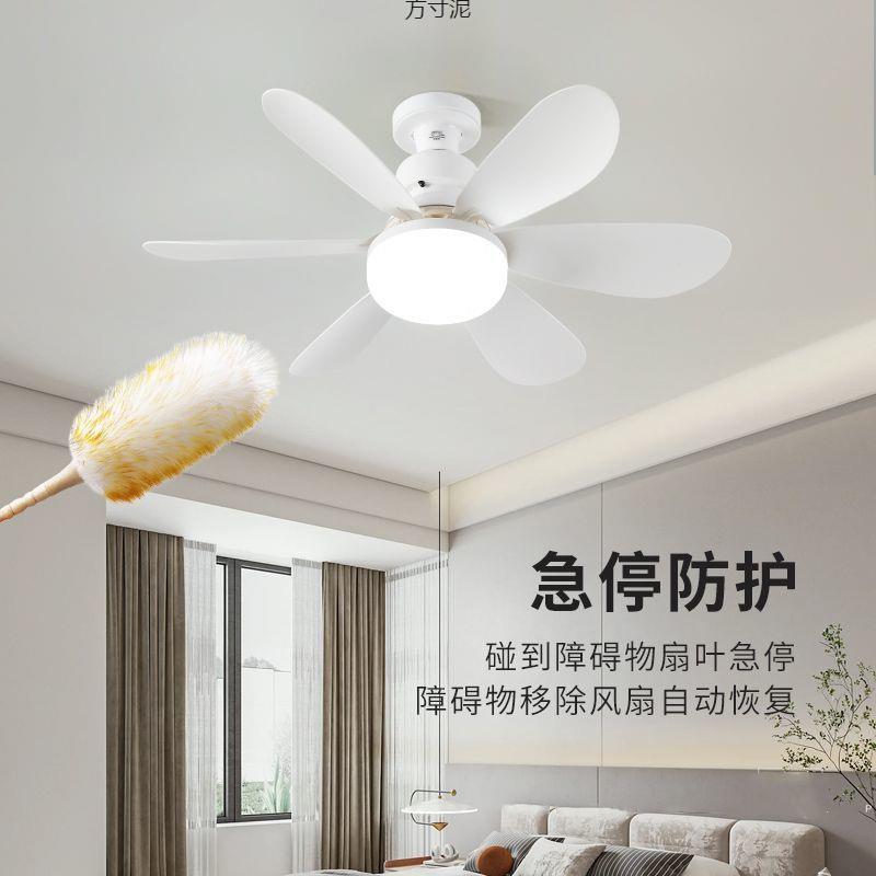 e27螺口家用花形遥控风扇灯客餐厅卧室厨卫摆摊吊扇led灯泡供应链