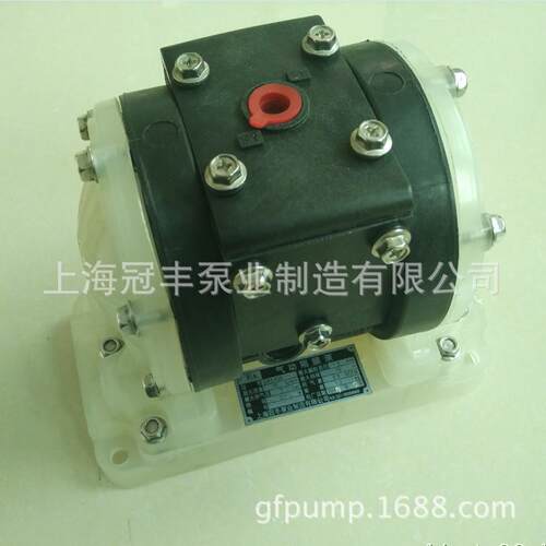 供应微型气动双隔膜泵QBY-K06塑料隔膜泵