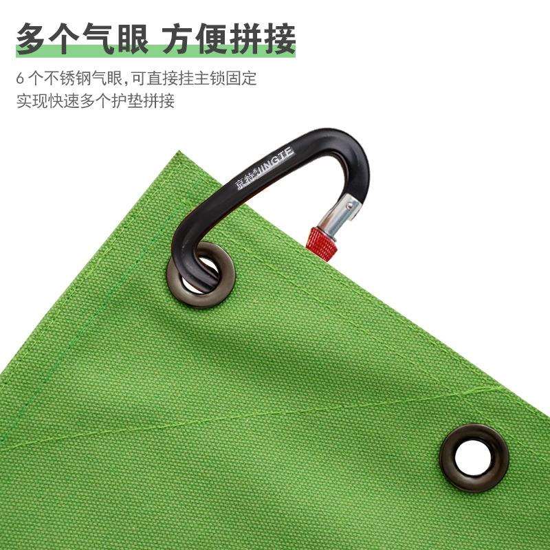双绳耐磨护绳垫户外登山攀岩高空作业绳索保护套装备