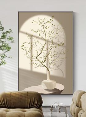 绿意现代QB202211简入户玄装饰客厅背景墙画光影落地画关北约欧过