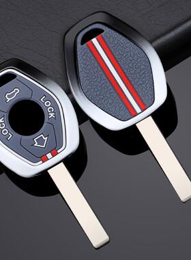 适用宝马老款直板钥匙套X35Z34357系E38E39E46E83车包扣