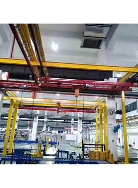 单轨吊行车葫芦小车轨道配件厂家供应KBK柔性起重机0.5-2T