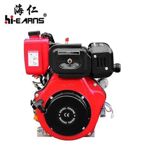 工厂直销188FAE电启动单缸风冷柴油机12马力螺纹轴配农业机械