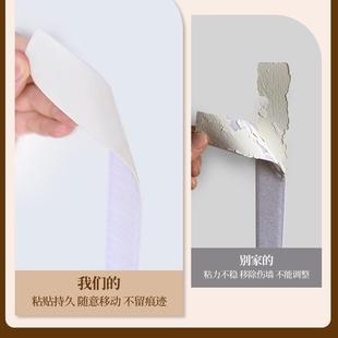 毛毡板墙墙贴照免片墙软木板上YKF装 饰创意可拍立得 饰打墙孔面装