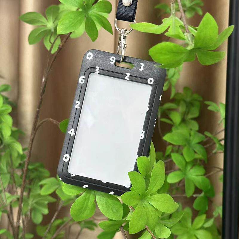 日本sousou数字学生校园卡套幼儿园接送挂绳公交饭卡胸牌保护套