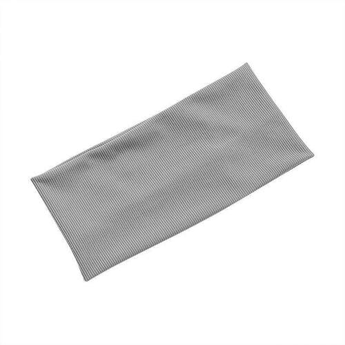 Women Solid Color Elastic Hair Bands Yoga Headband Turban M