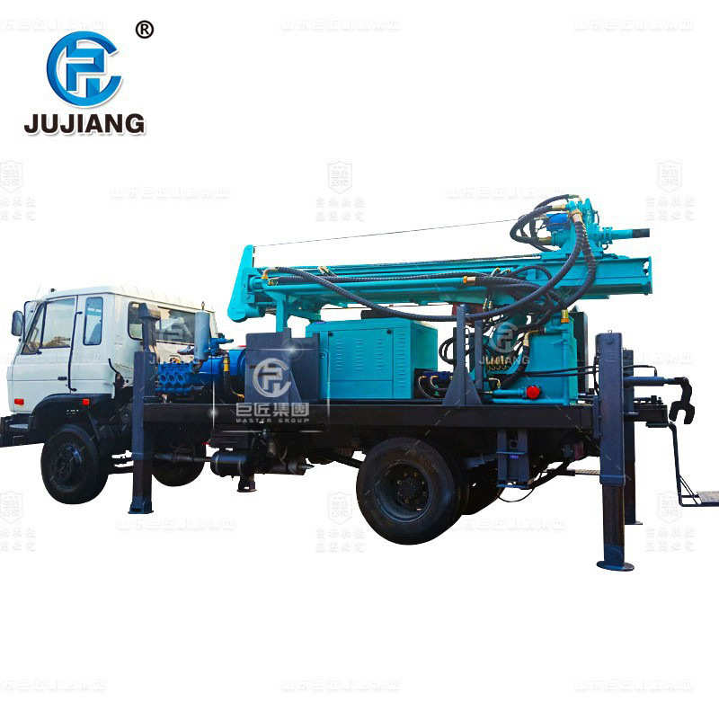 厂家车载钻机百米气动钻井机大型深水井打井机汽车底盘岩石钻井机