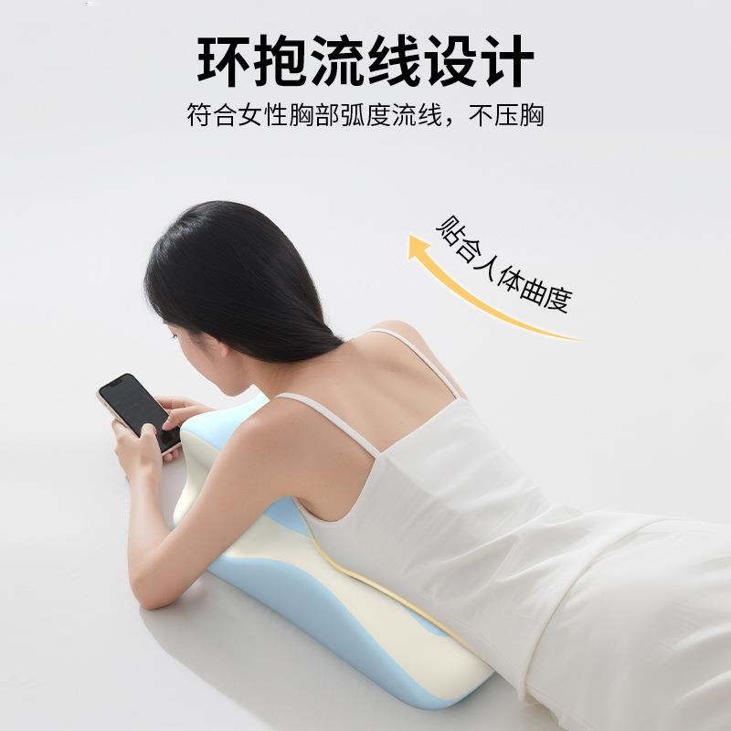 床头靠垫趴睡枕护腰护颈仰睡趴着睡觉腰托靠枕趴趴枕玩手机枕垫子