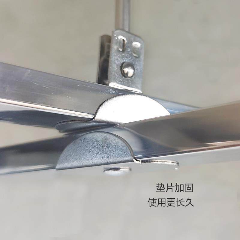 不锈钢加长加厚晾被架阳台晒衣架十字折叠晒床单凉被洋聚贸易,商业/办公家具,衣架,淘宝优惠券,粉丝福利购,淘宝优惠卷