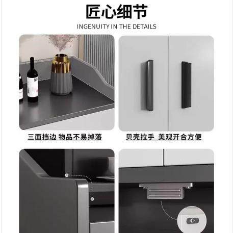 餐边柜厨房茶水柜子储物柜现代简约展示柜客厅收纳柜入户玄关柜