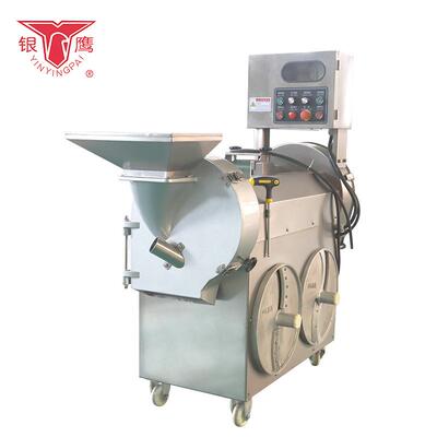 850钢锈多功双头能立式切菜机食堂CJE果蔬切割不切菜设备商用