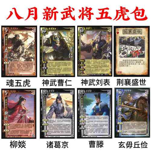 三国诸葛京杀神刘表魂五虎曹腾柳神武曹仁玄毋庸丘俭新武将合集