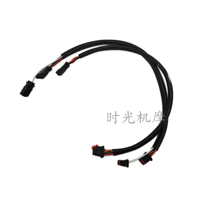 哈雷883481200路王肥仔突破街霸改装车把加长开关线转向灯延长线