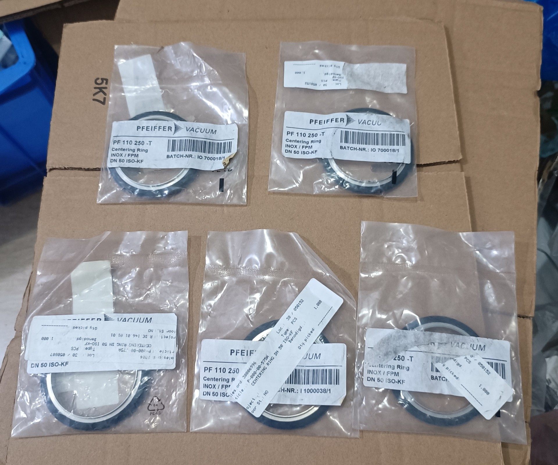 全新正品Pfeiffer Vacuum密封圈  PF 110