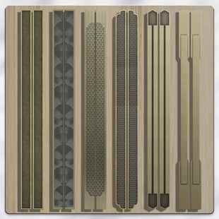 大门拉手店铺玻璃门扶手酒店宴会厅把手包厢仿古铜大拉手定制logo