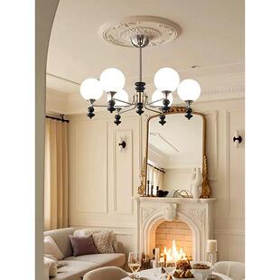 中古2025新款 简约美式 魔豆卧室餐厅灯 复古客厅吊灯时尚 灯先生法式