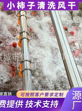 供应香菇气清机全自动洗辣椒清泡洗机网带洗式猪蹄气泡清MAGA-102