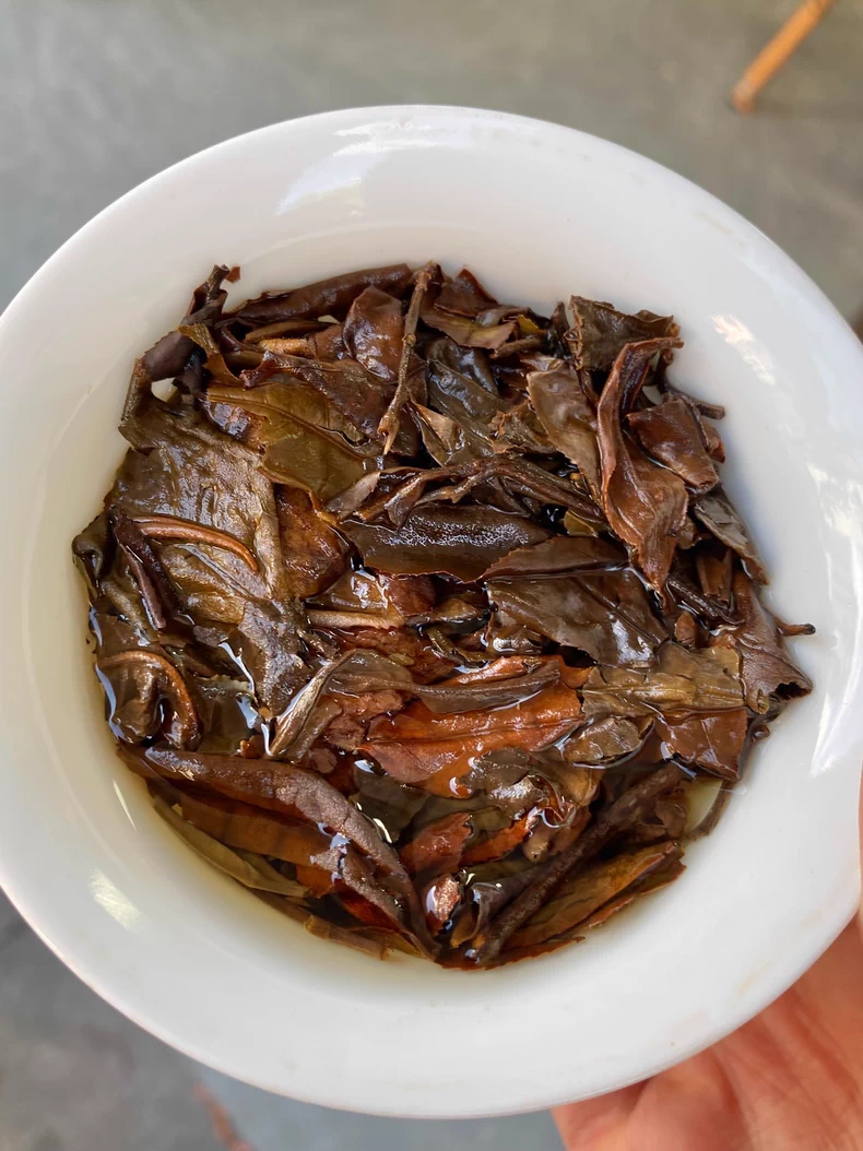 08年冰島古樹老白茶一斤一個老白茶 普洱茶 BUASHOP普洱老茶