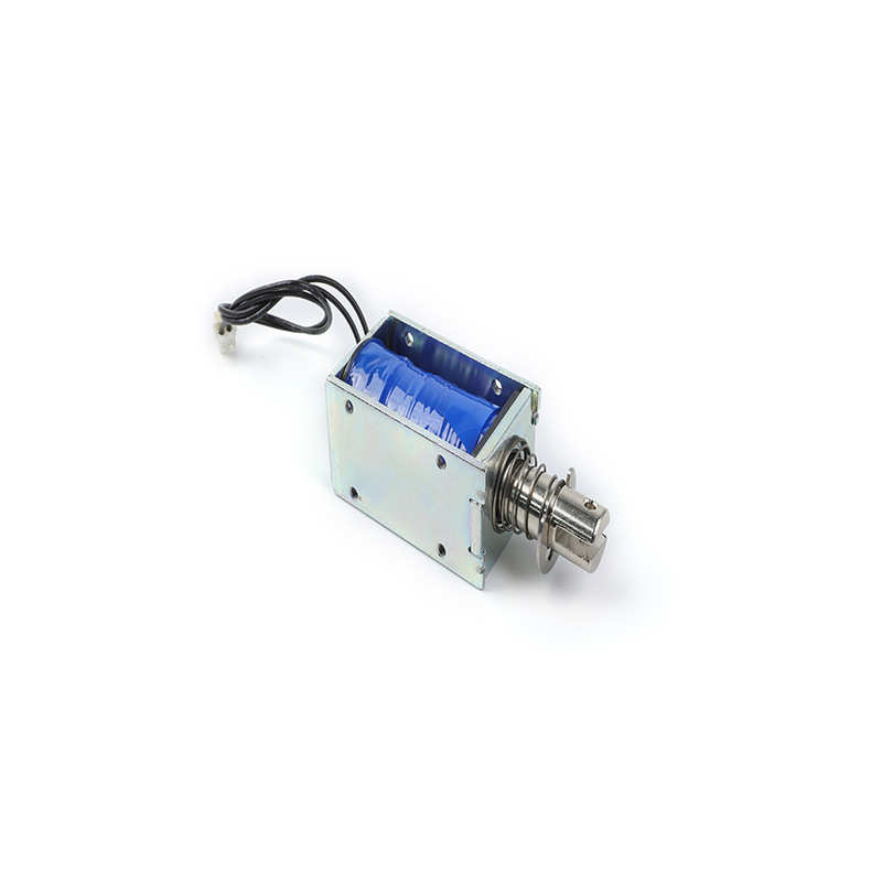 推拉电磁铁推杆框架式电磁铁推拉式联动门快递柜直流12v-24v批发