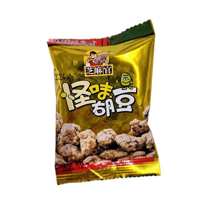 新货芝麻官怪味胡豆500g独立小包装重庆特产怪味豆蚕豆袋装