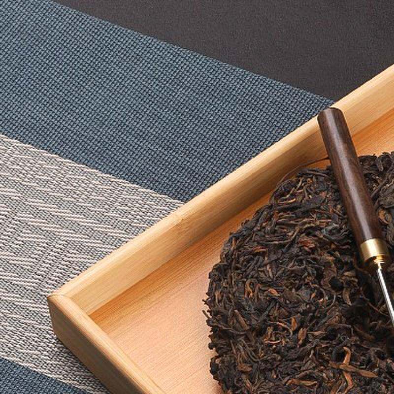 茶饼分茶盘全竹普洱茶收纳盒茶刀分茶器撬茶盘茶具茶道配件评赏盘