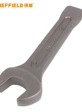 钢盾 S019501重型呆头开口敲击扳手直柄呆头扳手汽修工具30mm