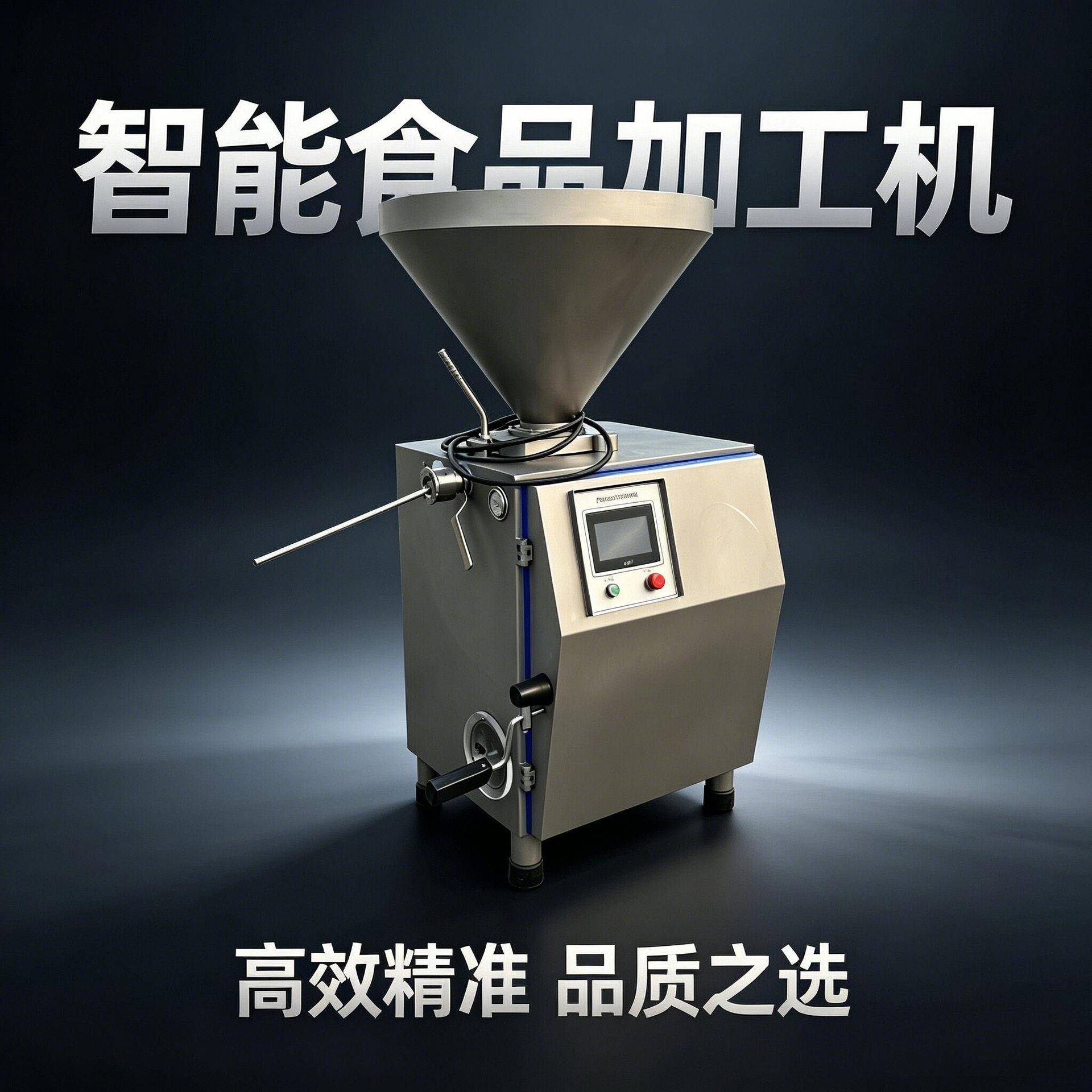 食品真空灌装机 效肉制品灌装机械 熟食香肠加工配套设备易操作