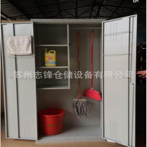 工业车间学校清洁柜5S6S卫生间柜清洁用品保洁柜拖把柜工具柜