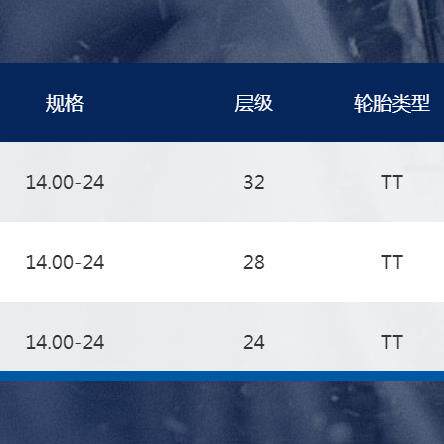 前进牌工程堆高机斜交轮胎 E-4A 规格14.00-24-24 厂家现货优惠价
