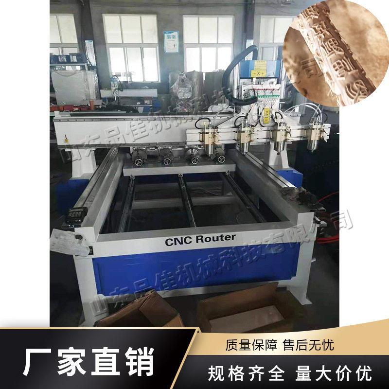 全自动木材四头圆雕机 木制工艺品家具装饰雕刻机 多头圆雕机