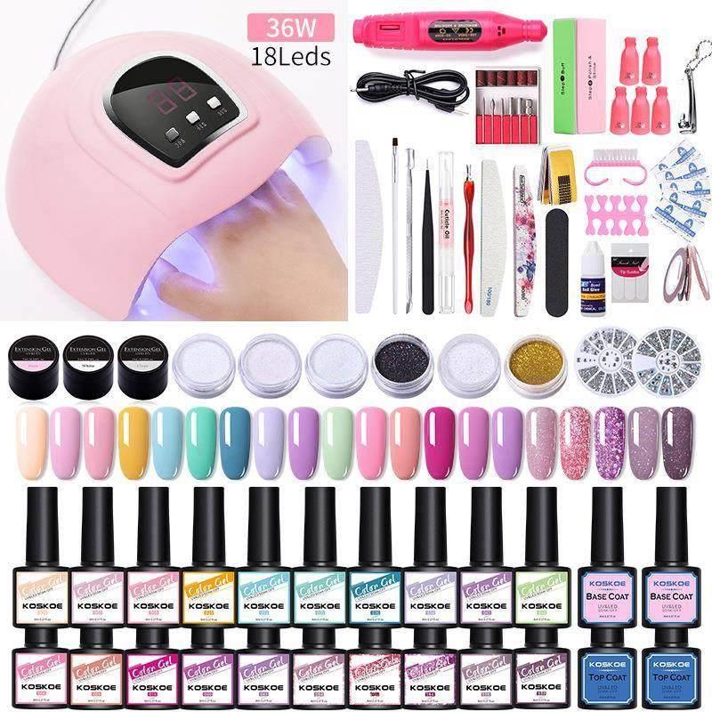 Nail polish UV phototherapy nail polish gel manicure set美甲
