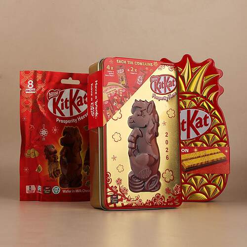 马来西亚kitkat雀巢奇巧威化牛奶黑巧克力多款口味混合礼盒袋装