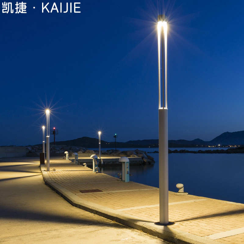 铝型材公园3.5m路灯景观灯小区广场圆型防水3米30W户外led庭院灯
