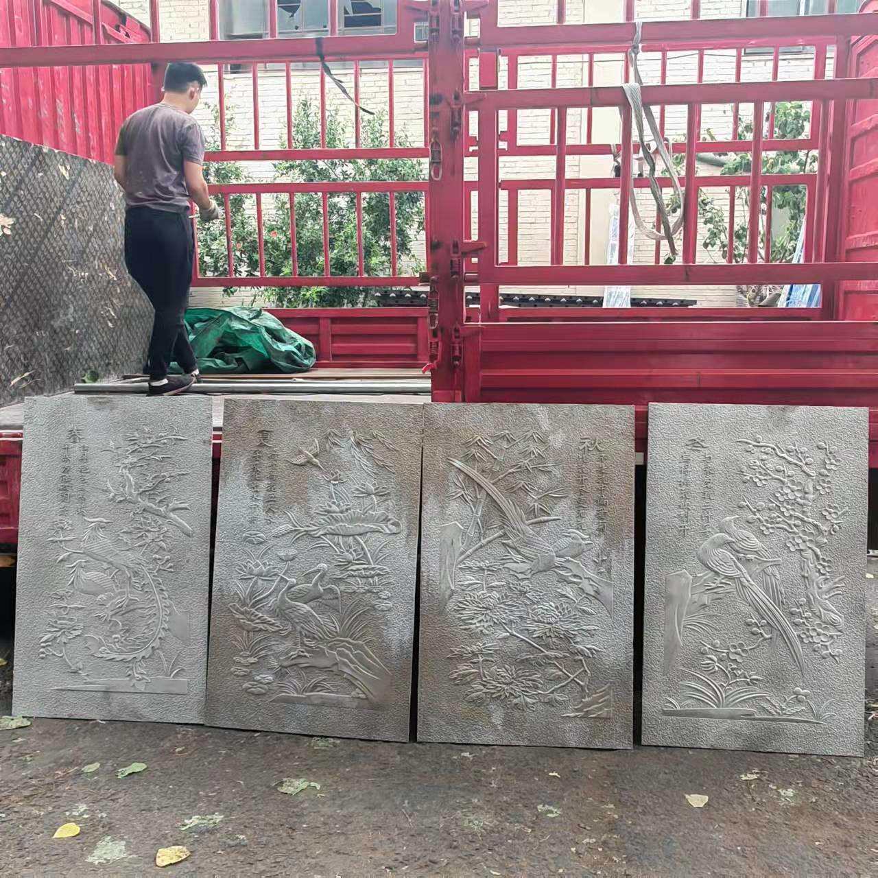 砂铸铝春夏秋冬大板(铝花)楼梯配件护栏结实实用