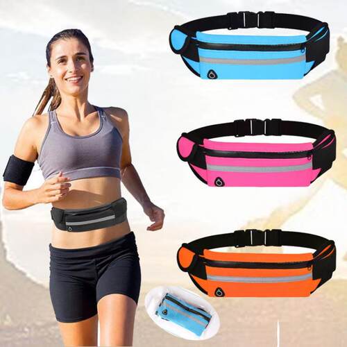 Creative Sporty Waist Bag, Waterproof and Shockproof, Close-