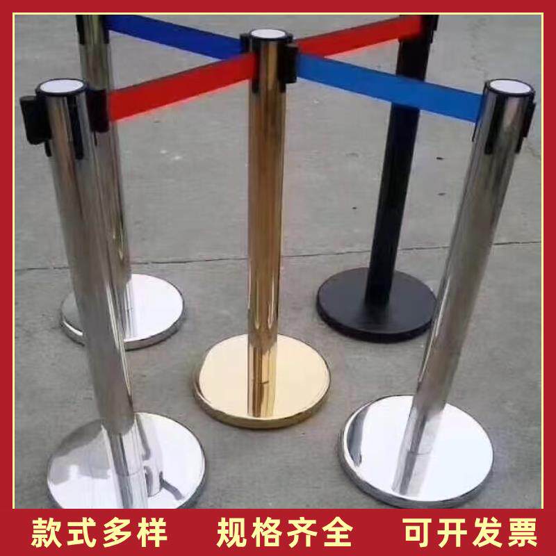 山西隔离带伸缩带排队天津围栏栏杆不锈钢警戒警示柱一米线 线护