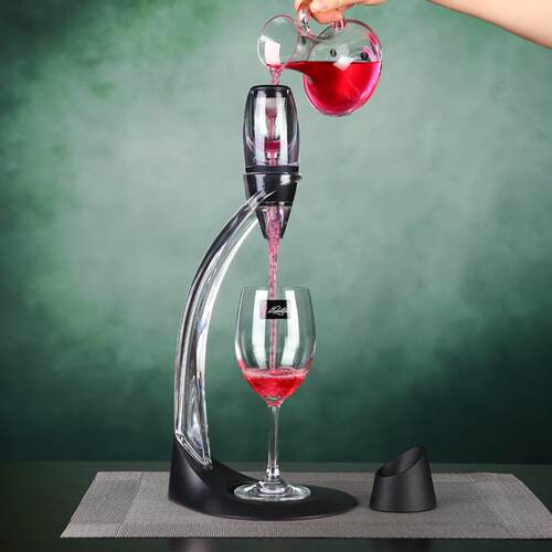 正品莱美 魔套术亚克力醒酒器装 倒 酒器酒具套装 礼品思快速醒酒
