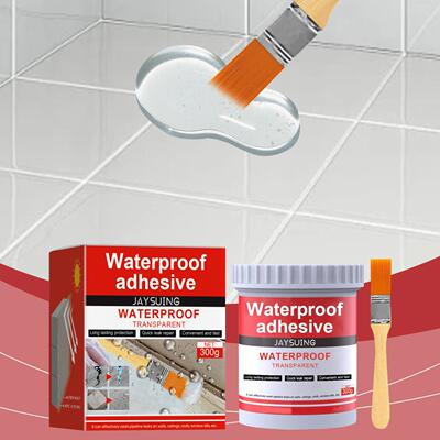 Jaysuing Transparent Waterproof Sealant - Ideal for roofs, b