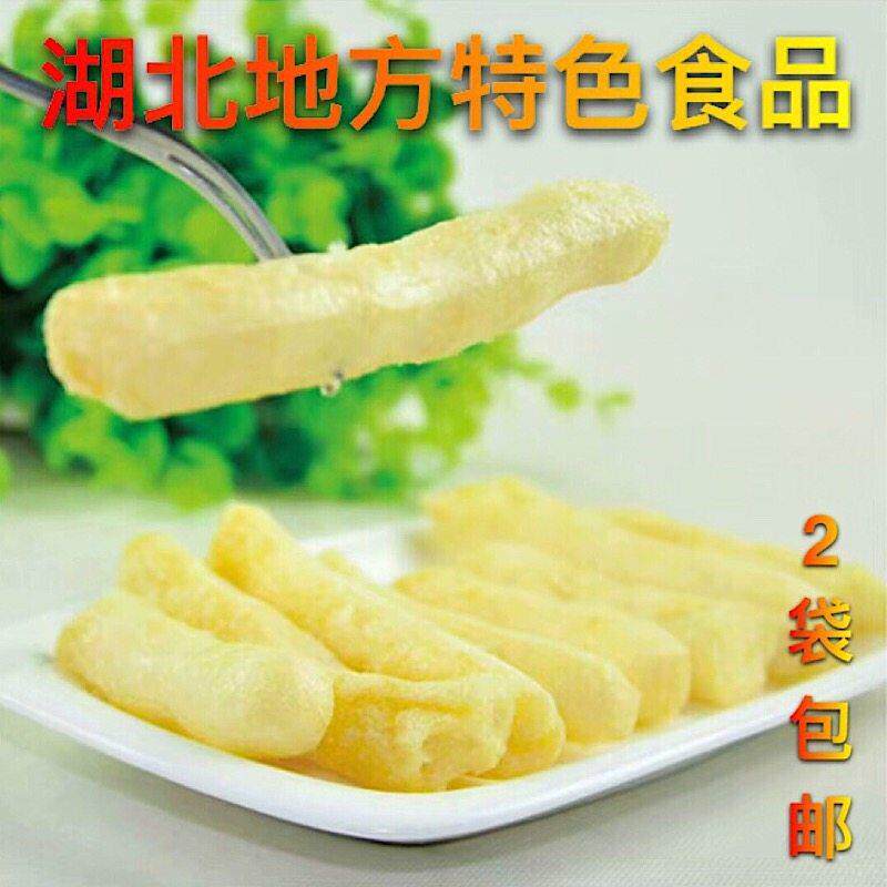湖北豆果豆腐条豆泡500克装黄冈武穴蕲春特产老广济豆制油炸素食