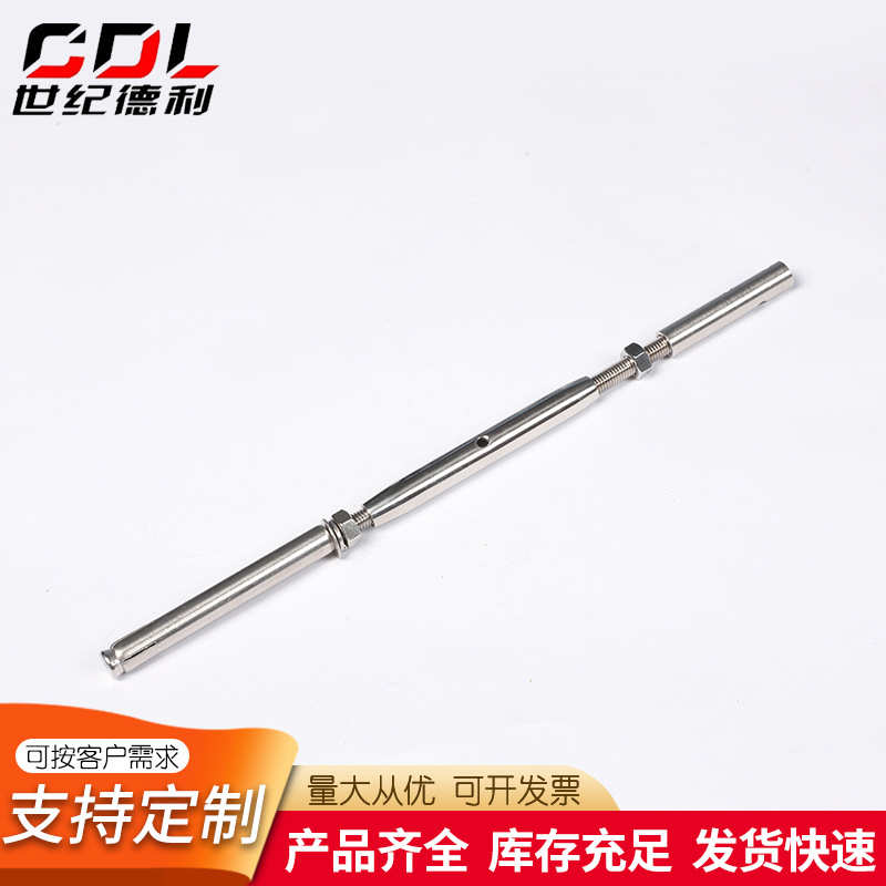 304钢丝绳/幕墙316点式护栏斜拉拉索杆雨棚拉杆玻璃不锈钢不锈钢