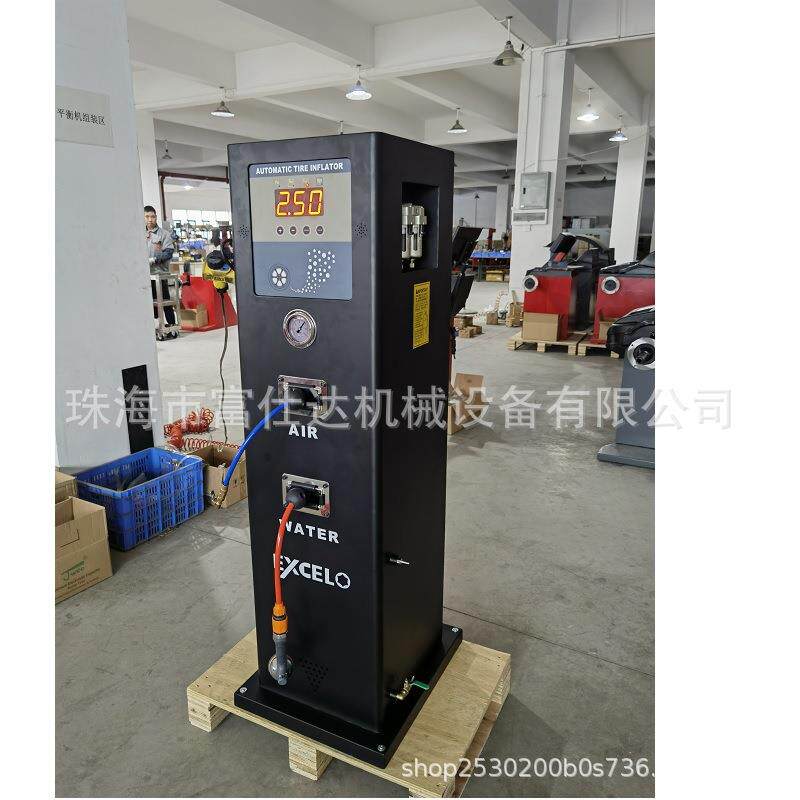 厂家直销跨境电商全自动大屏LED液晶屏显示高精度自动轮胎冲气机