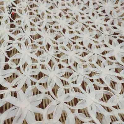 fabric bag dress dress fabric embroidery hollow chiffon