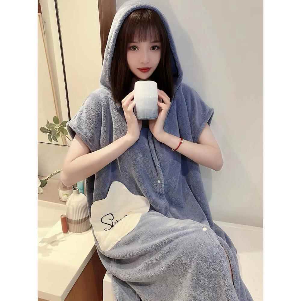 采购产品四季游泳可穿戴浴巾,浴袍,浴裙,妇女帽,夫妻风格,可
