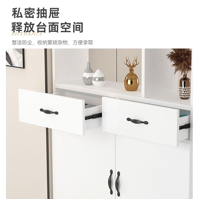 门厅玄关隔断柜酒柜进门鞋柜双面客厅屏风装饰柜简约间厅储物柜