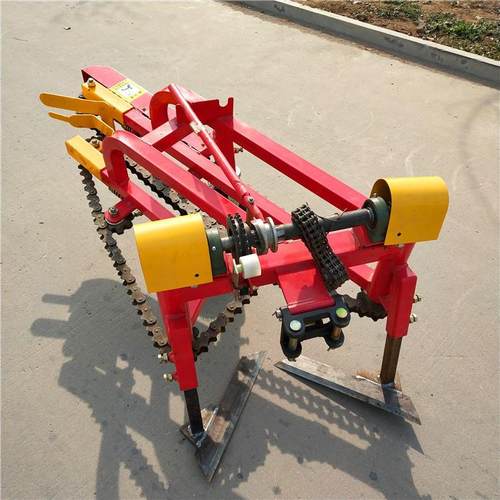 小型振筛式花生大蒜收获机扶车花生收机LIU合作社生花收手获获机