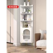 角柜角柜角柜三角形客厅实木角柜储物架卧室储物角柜角柜