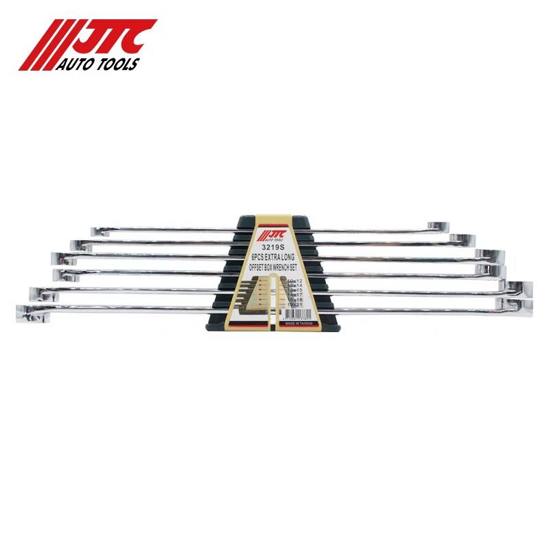 台湾JTC汽修专用工具 特长平型双梅花扳手 四轮定位扳手JTC3219S
